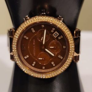 Women’s Michael Kors chocolate colored watch